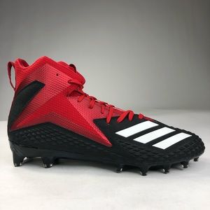 Adidas Freak X Carbon Mid Black Red Football Cleat